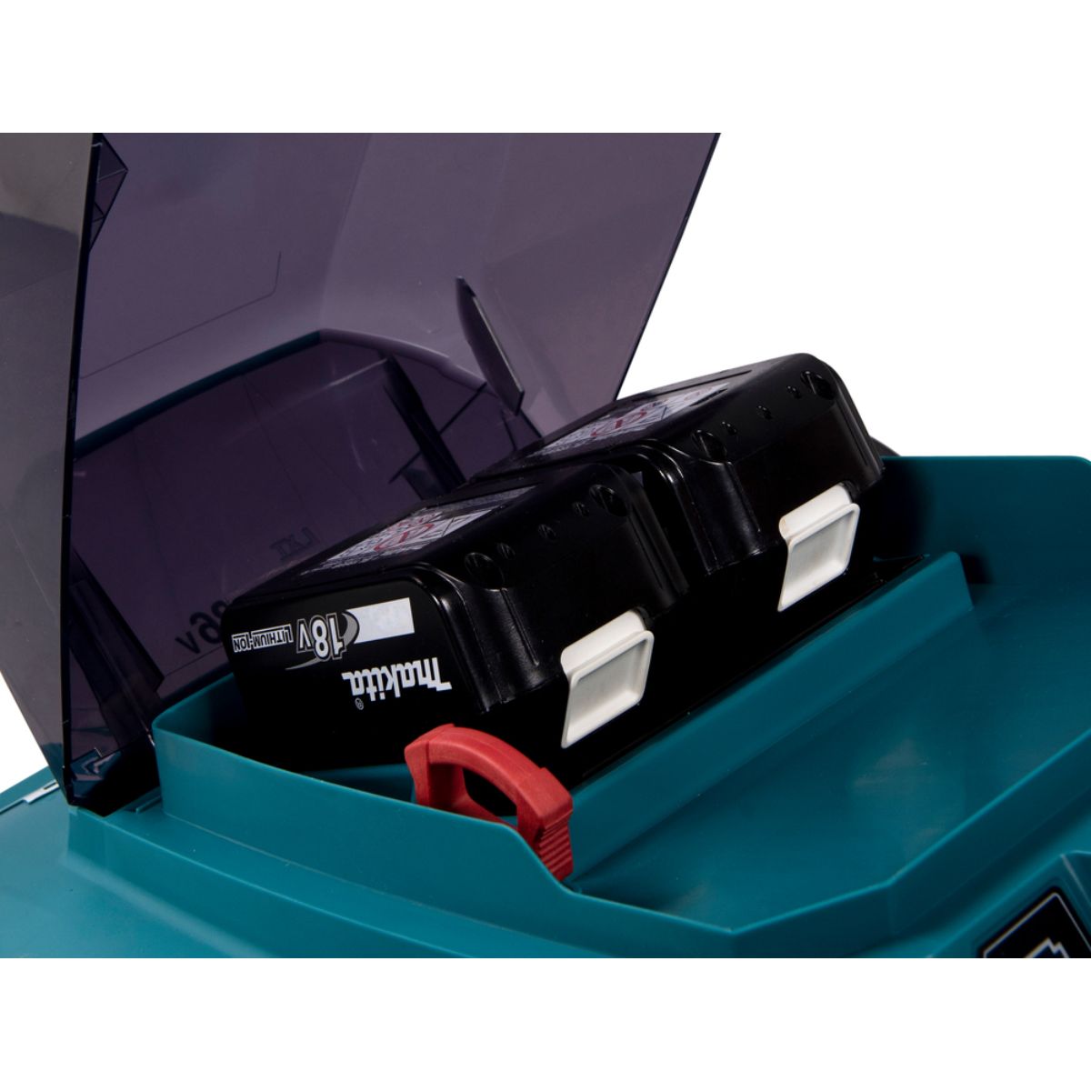 Makita Akku-Rasenmäher 2x18V / 5,0 Ah, 2 Akkus + Ladegerät DLM480PT2