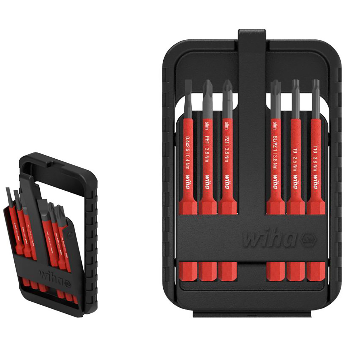Wiha Bit Set slimBit electric gemischt, 6-teiliges Set