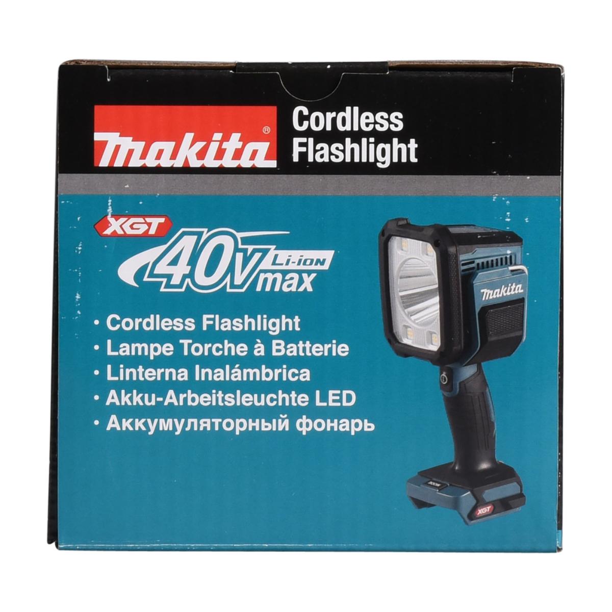 Makita LED-Akku-Handstrahler XGT 40V max. - 82.000 lx - 1.250 lm - ML007G