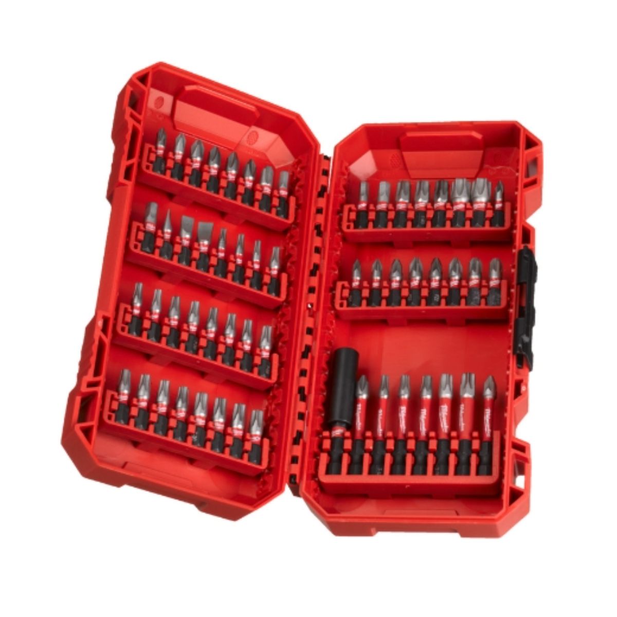 Milwaukee SHOCKWAVE™ Set schlagfeste Schrauber Bits - 56-teilig