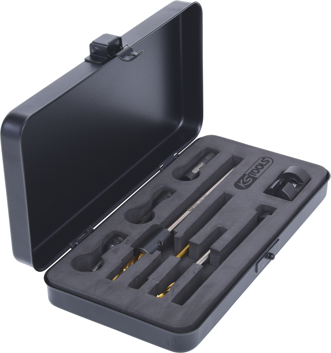 KS Tools Universal Glühkerzen-Ausbohrsatz M9 x 1,0