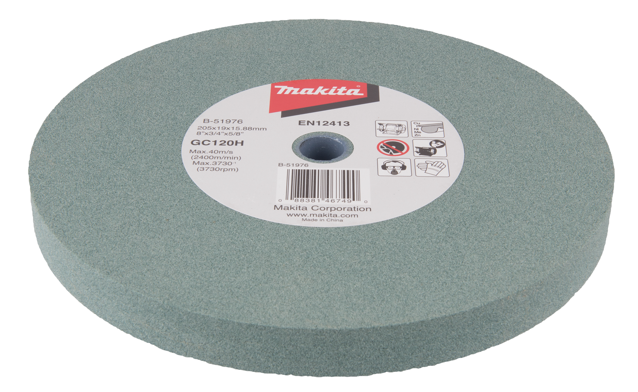 Makita Schleifstein GC120H205x19x15,8 - B-51976