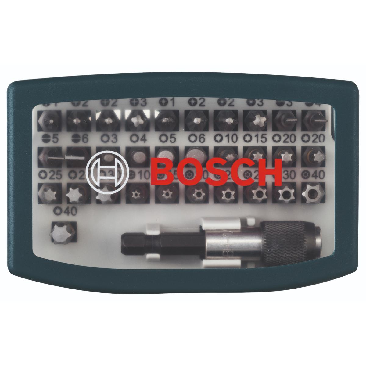 Bosch Schrauberbit blau, 32-teiliges Set