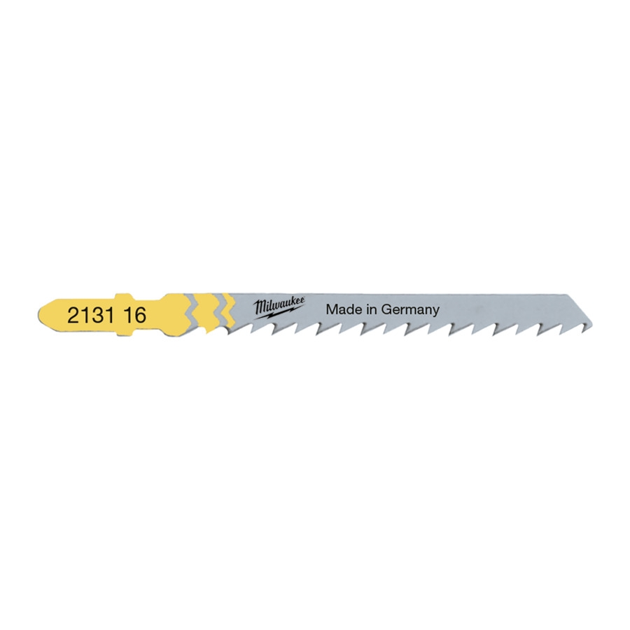 Milwaukee Stichsägeblatt für schnelle Schnitte 75/4MM T144D 5 HOLZ - 5 Stück