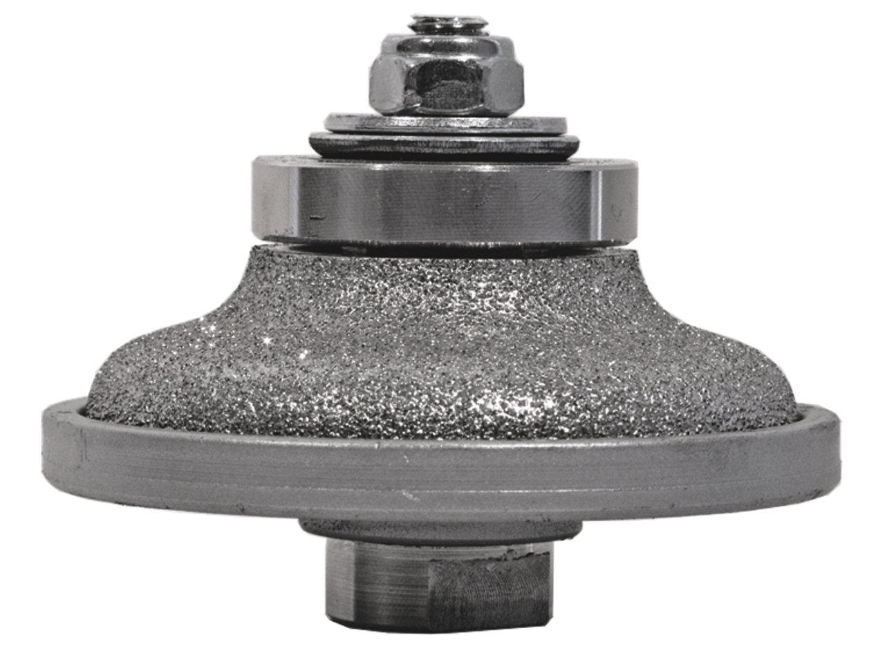 ELMAG Diamant-Profilfräser Profiler PXF r=15, M14 - 'vacuum- brazed', Karnies(grit 2)