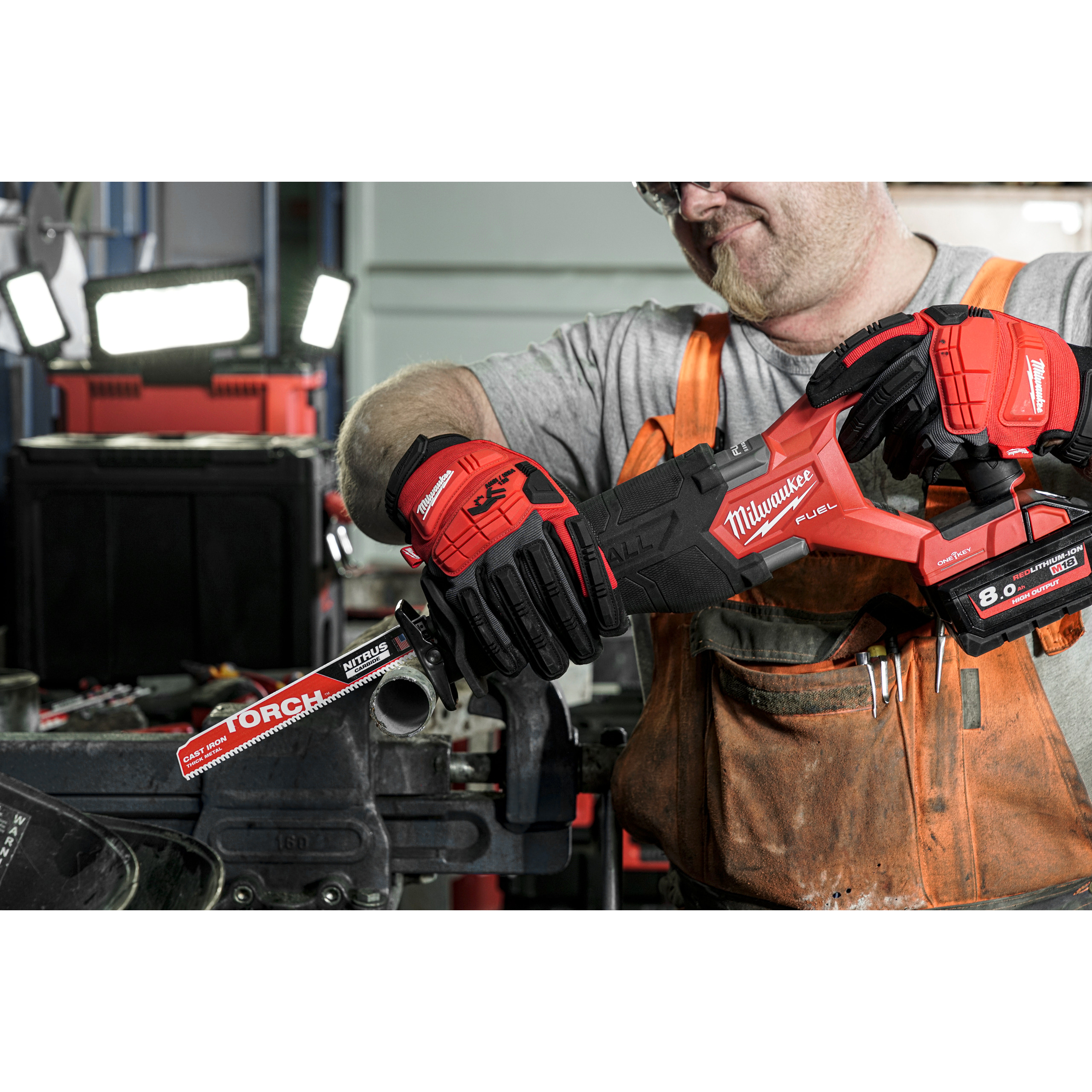 Milwaukee ONE KEY Akku-Säbelsäge M18 ONEFSZ-0X