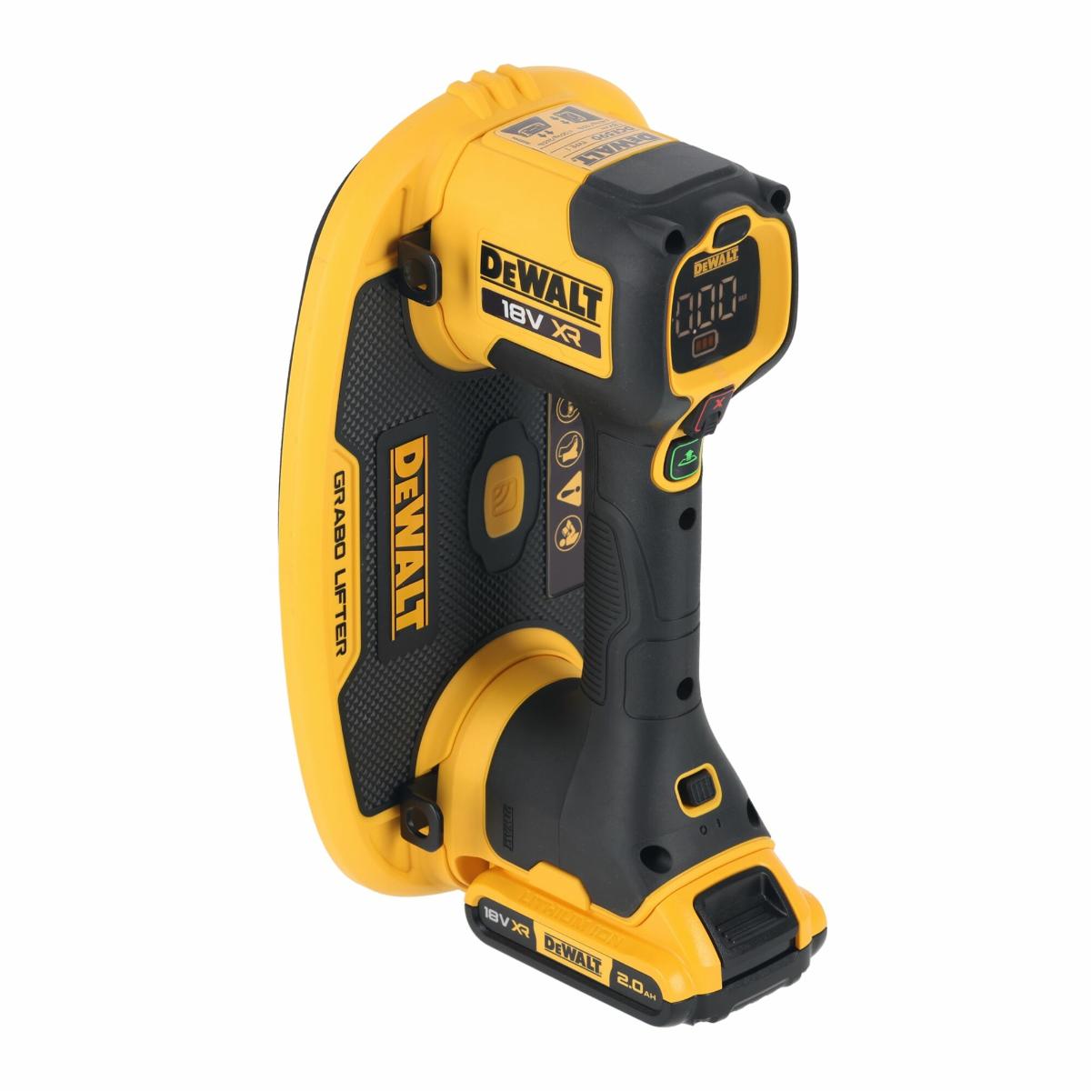 DEWALT 18V Akku-Vakuum-Heber mit Akkus (18 Volt / 2 Ah) und System-Schnellladegerät