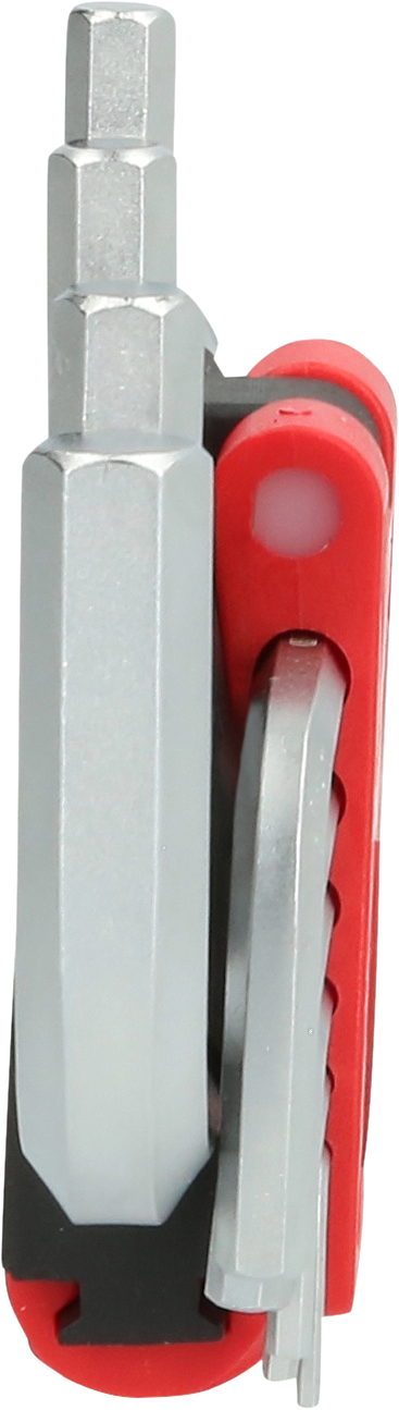 KS Tools Kugelkopf-Innensechskant-Winkelstiftschlüssel-Satz, 10-tlg, kurz, 1,5-10mm