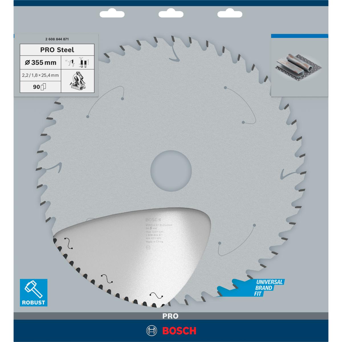 Bosch PRO Ceramic dry X-Lock Bohrkronen, 68-teiliges Set