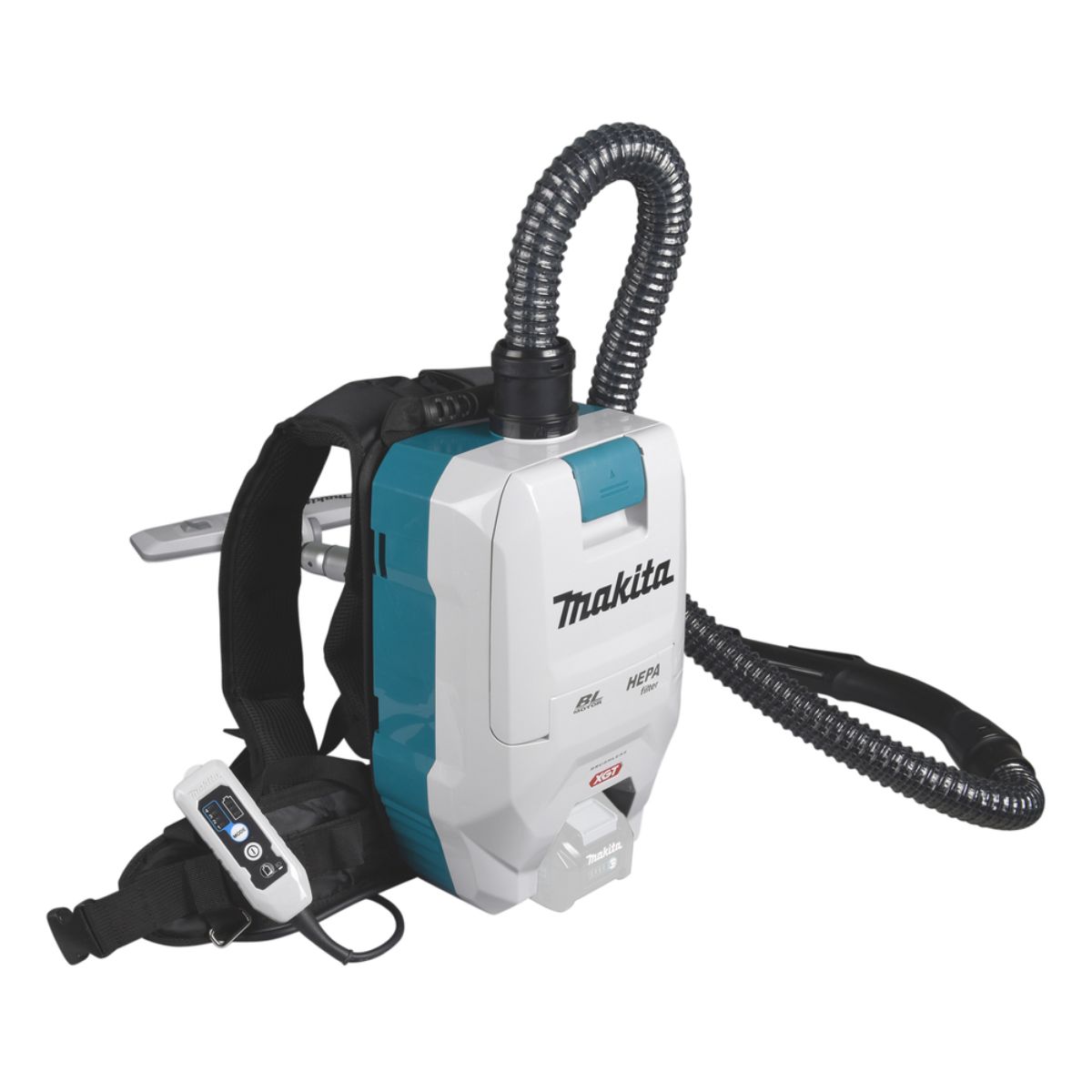 Makita Akku-Rucksackstaubsauger XGT 40V max. (ohne Akku, ohne Ladegerät) VC008GZ