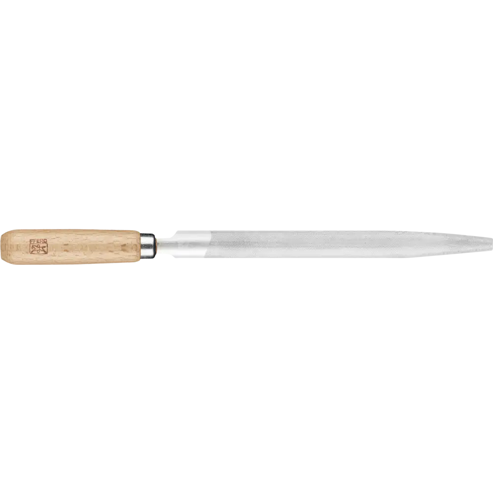 PFERD TOOLS Schlüsselfeile mit Heft Halbrund Hieb 2 für filigrane Feilarbeiten
