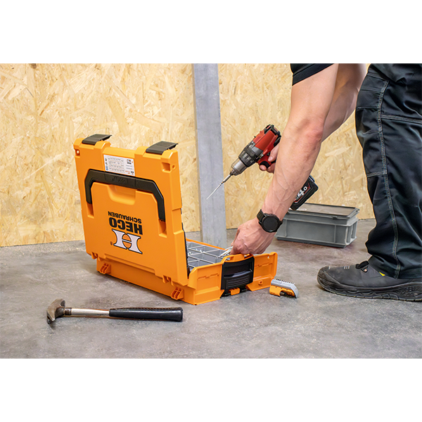 HECO TOPIX-plus Sortimentskoffer 3005, HECO L-BOXX 102 mit 3.005 Schrauben