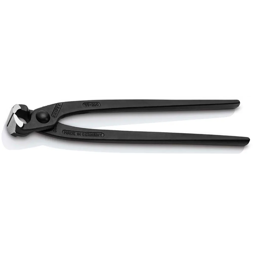 KNIPEX Monierzange (Rabitz- oder Flechterzange) schwarz atramentiert 200 mm