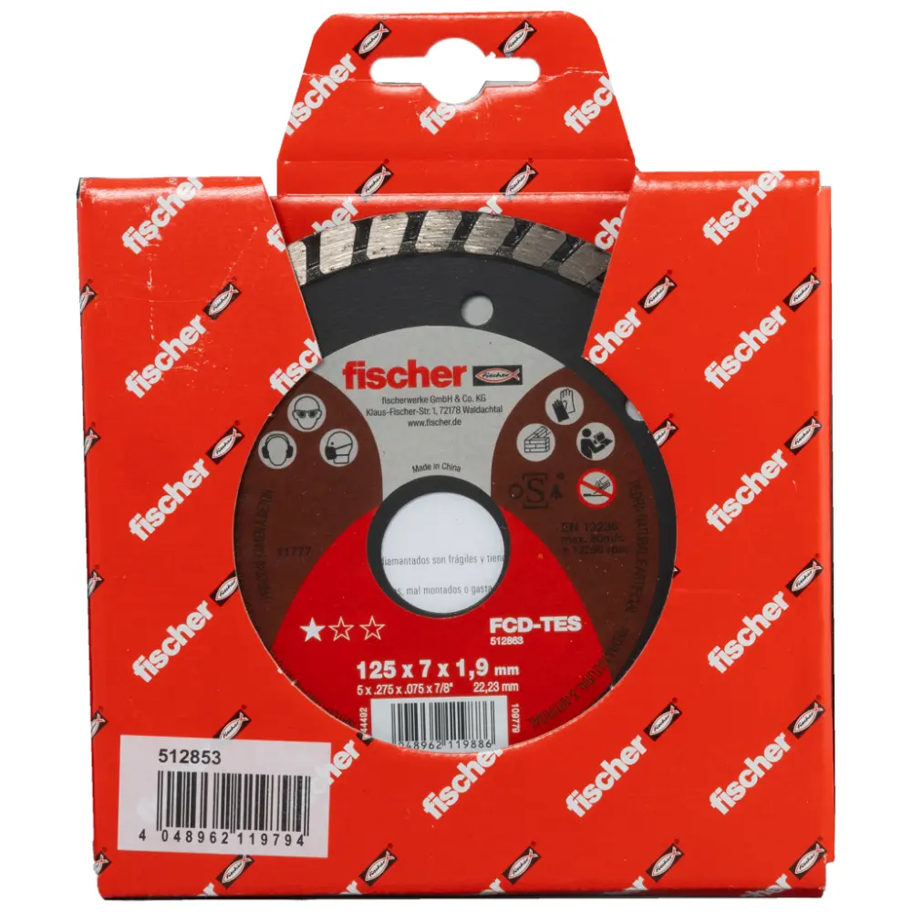 Fischer Diamanttrennscheibe TES 1,9/125 turbo