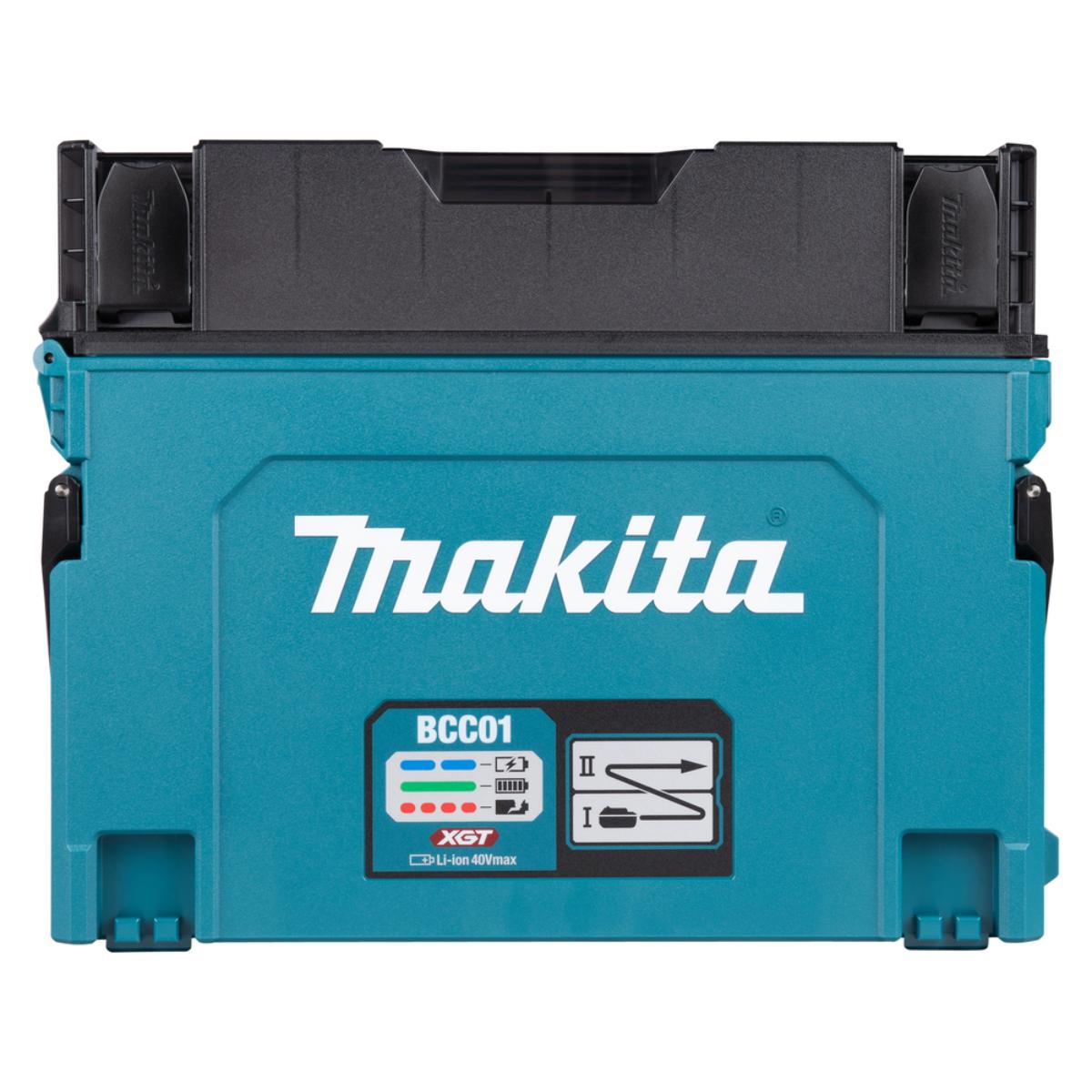 Makita Akku-Ladekoffer 40V max. BCC01 - 8 Steckplätze - XGT - 40V max. - 1914U3-7