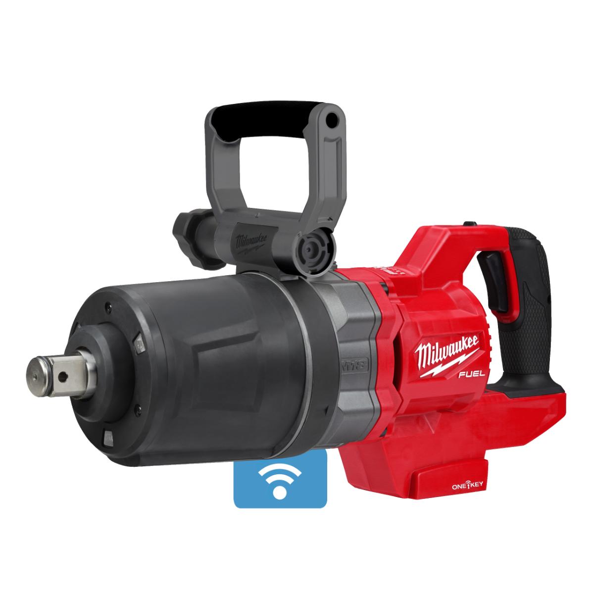 Milwaukee ONE KEY Akku-Schlagschrauber D-Griff 1-Zoll Vierkant Sprengring M18 ONEFHIWF1DS-0C