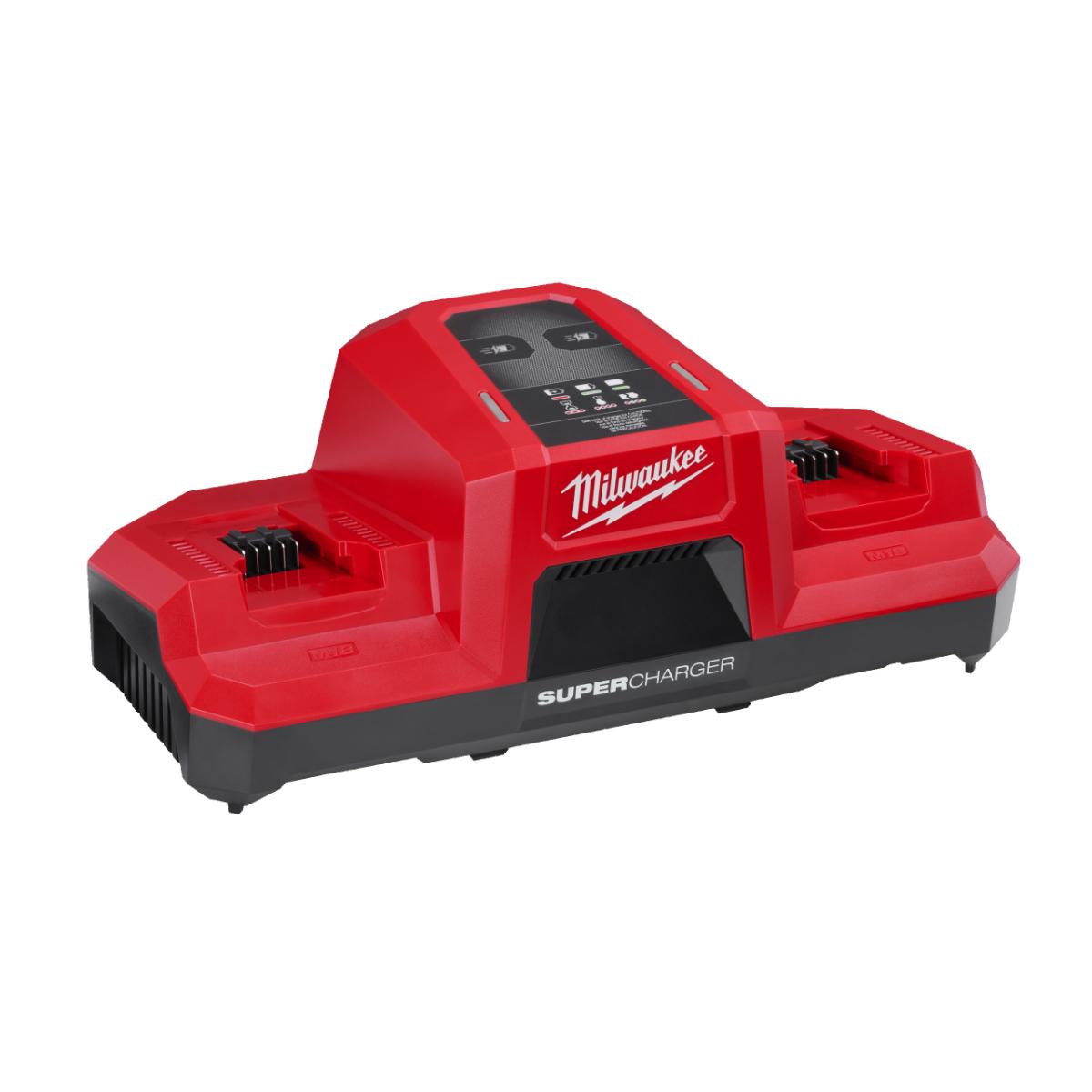 Milwaukee M18 Zweifach-Super-Schnellladegerät - M18DBSC