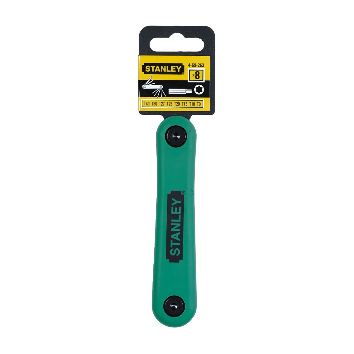 STANLEY Stiftschlüssel-Set im Halter, Torx, 8-tlg.