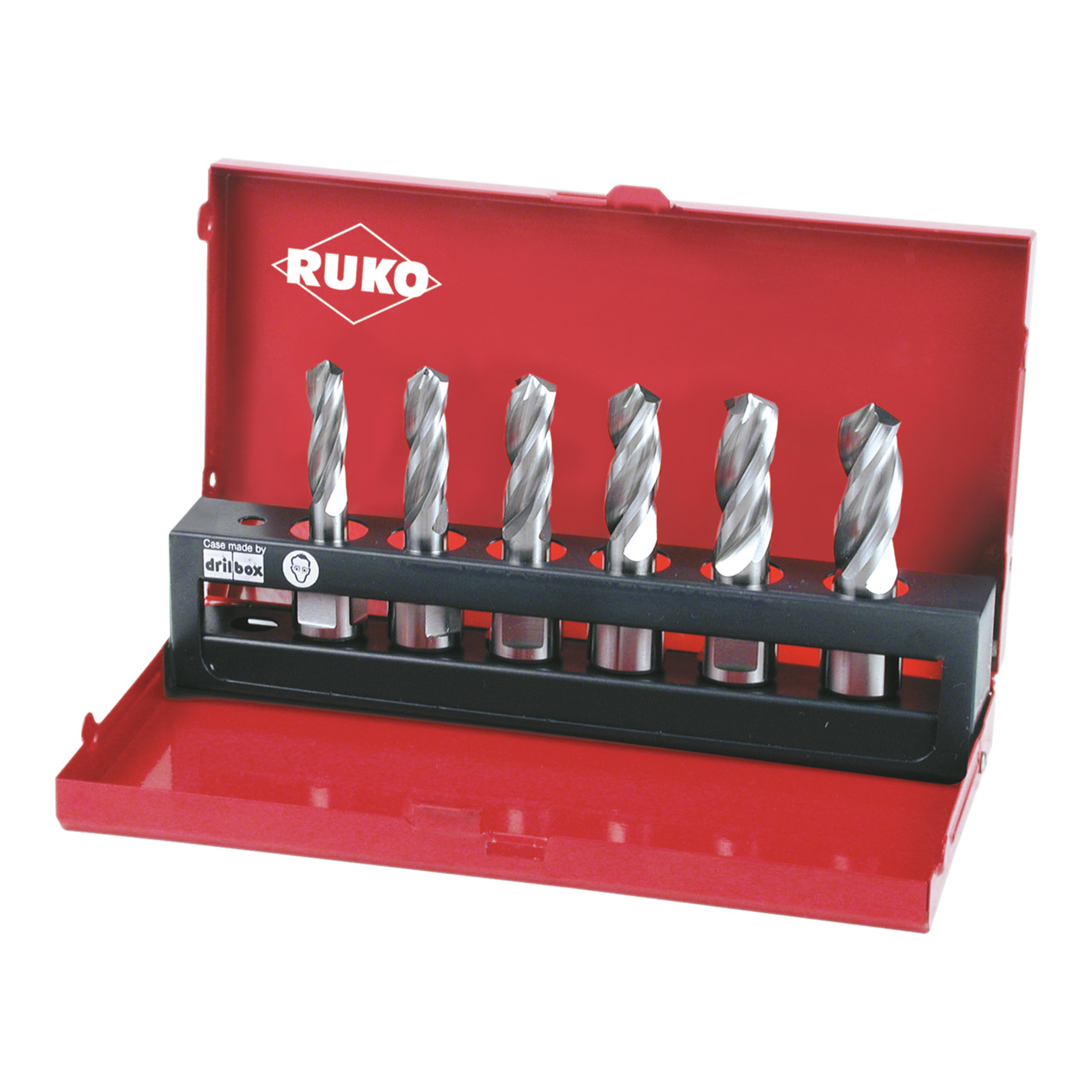 RUKO Vollbohrer-Satz "Solid 3S" HSS - 6-tlg. (3/4")