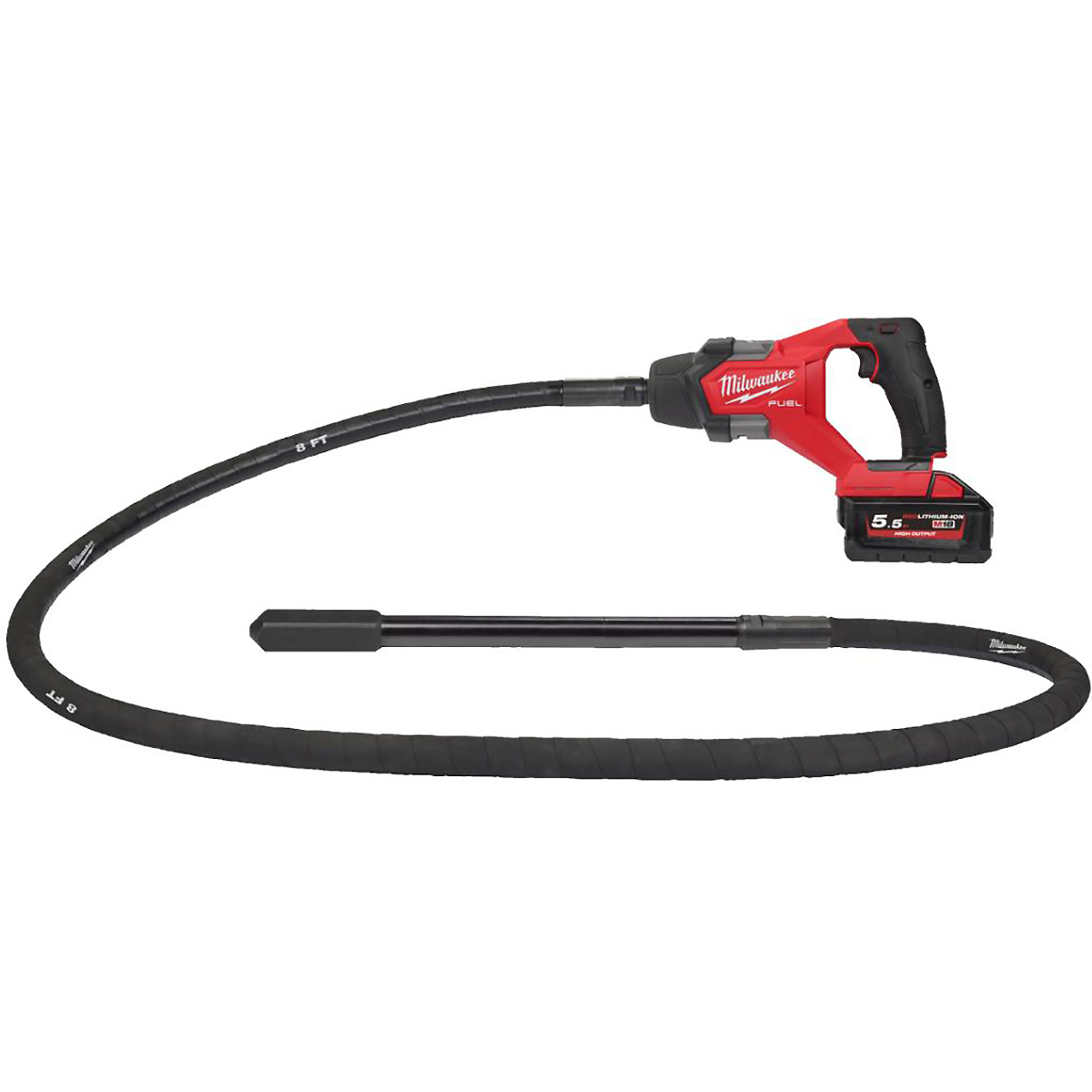Milwaukee M18 FUEL Akku-Betonrüttler M18 FCVN24-551