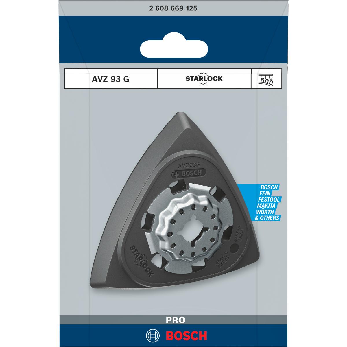 Bosch PRO AVZ 93 G Zubehör für Multifunktionswerkzeuge,93 mm