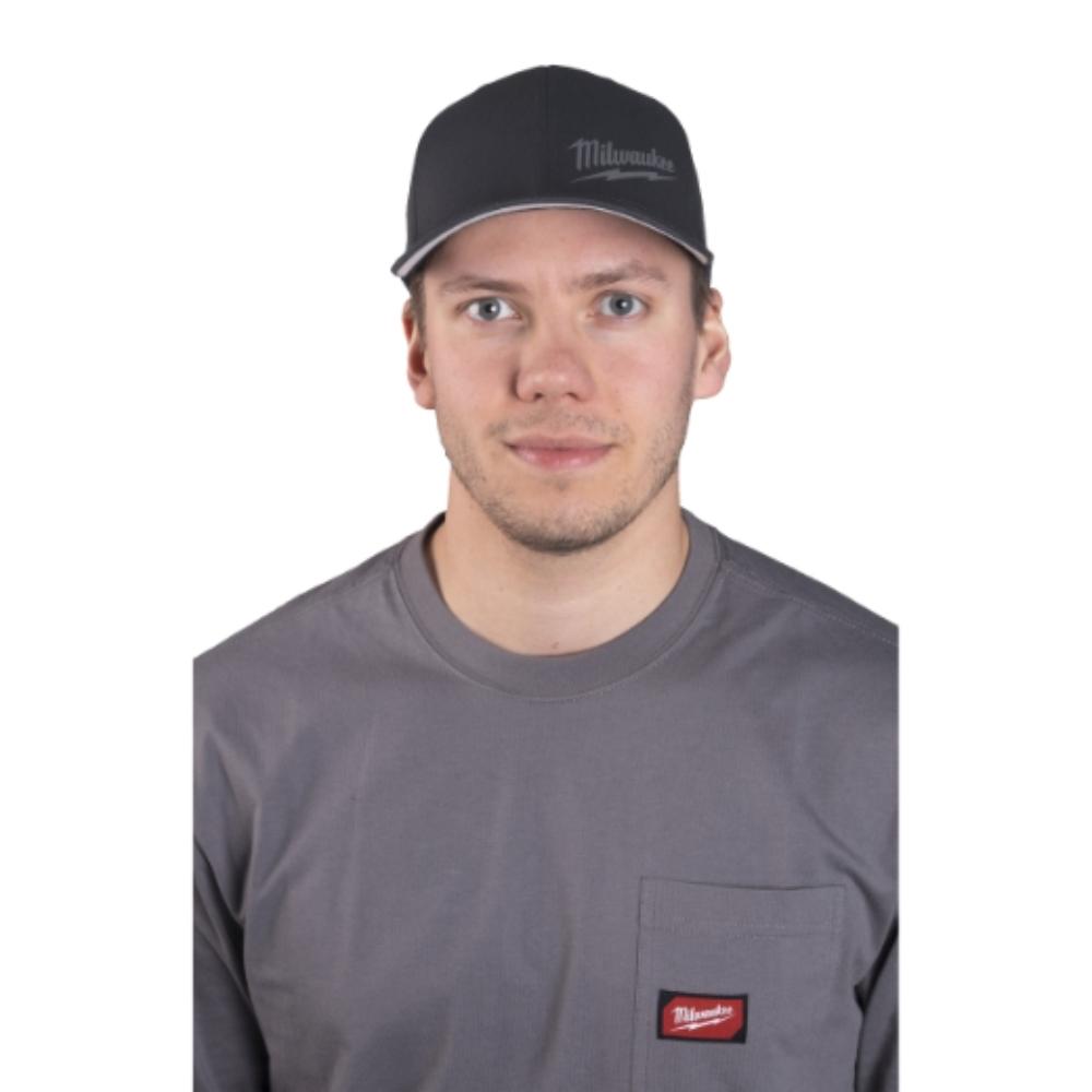 Milwaukee Baseball Kappe mit UV-Schutz schwarz - BCSBL Größe L/XL