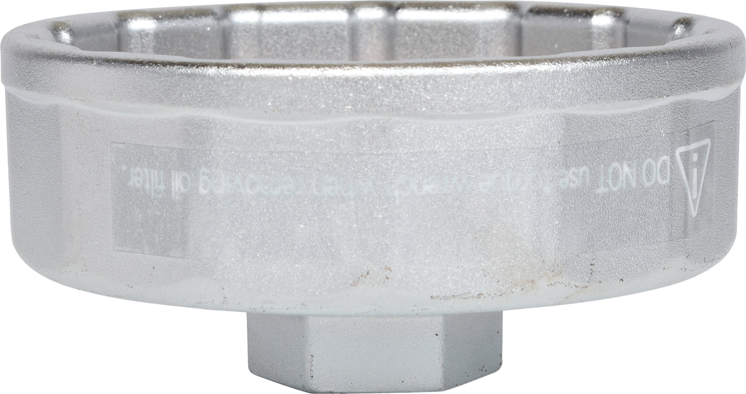 KS Tools 3/8" Ölfilterschlüssel, SW 74,2mm, 14 Flächen