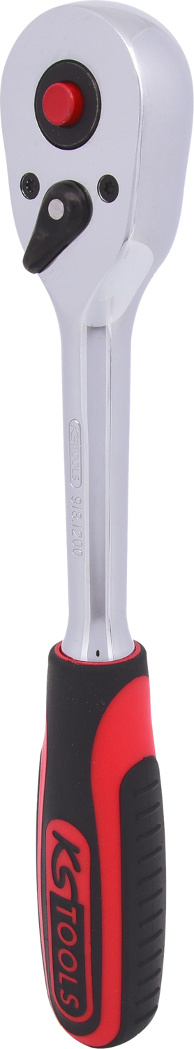 KS Tools 1/2" CHROMEplus Umschaltknarre, 45 Zahn