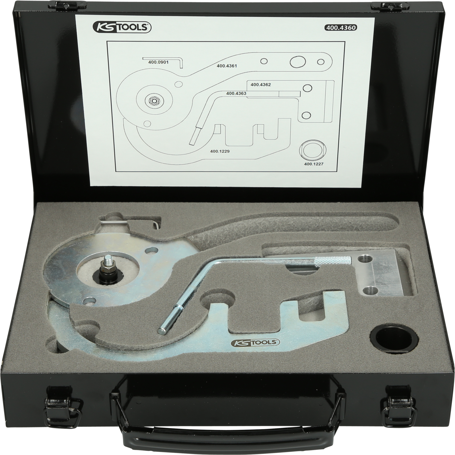KS Tools Motoreinstell-Werkzeug-Satz für BMW - Mini, 6-tlg