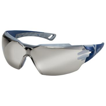 uvex Bügelbrille pheos cx2 blau, grau