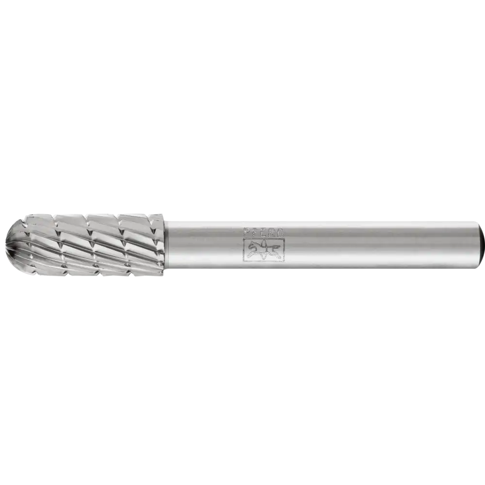 PFERD TOOLS HSS Frässtift Walzenrundform C Z 3 universal mittel fein Spanbrecher