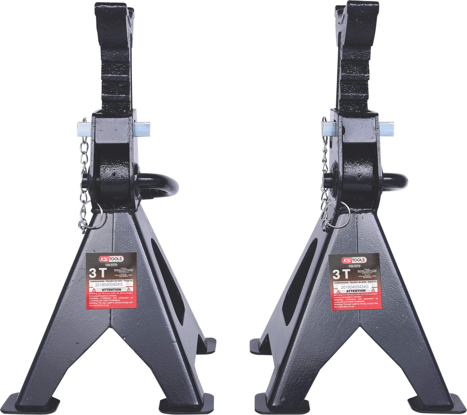 KS Tools Stahl-Unterstellbock mit Schnellverstellung