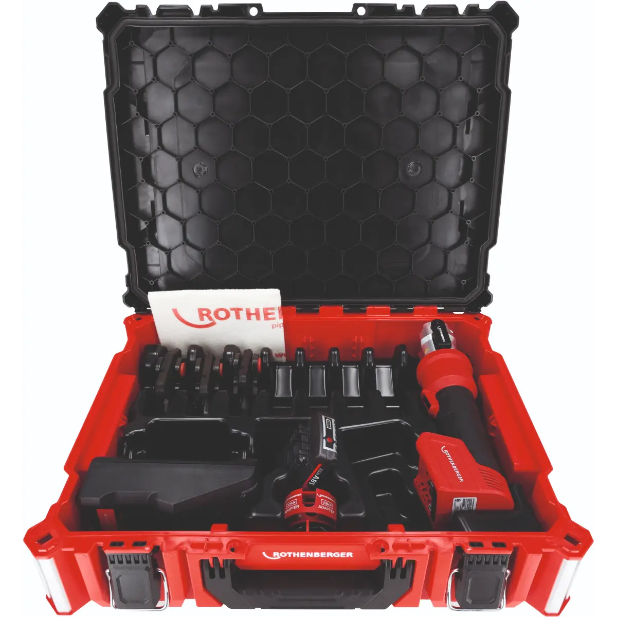 ROTHENBERGER ROMAX NANO iJAWs Set, RFz, 16-20-25mm, 2Ah, AMPShare