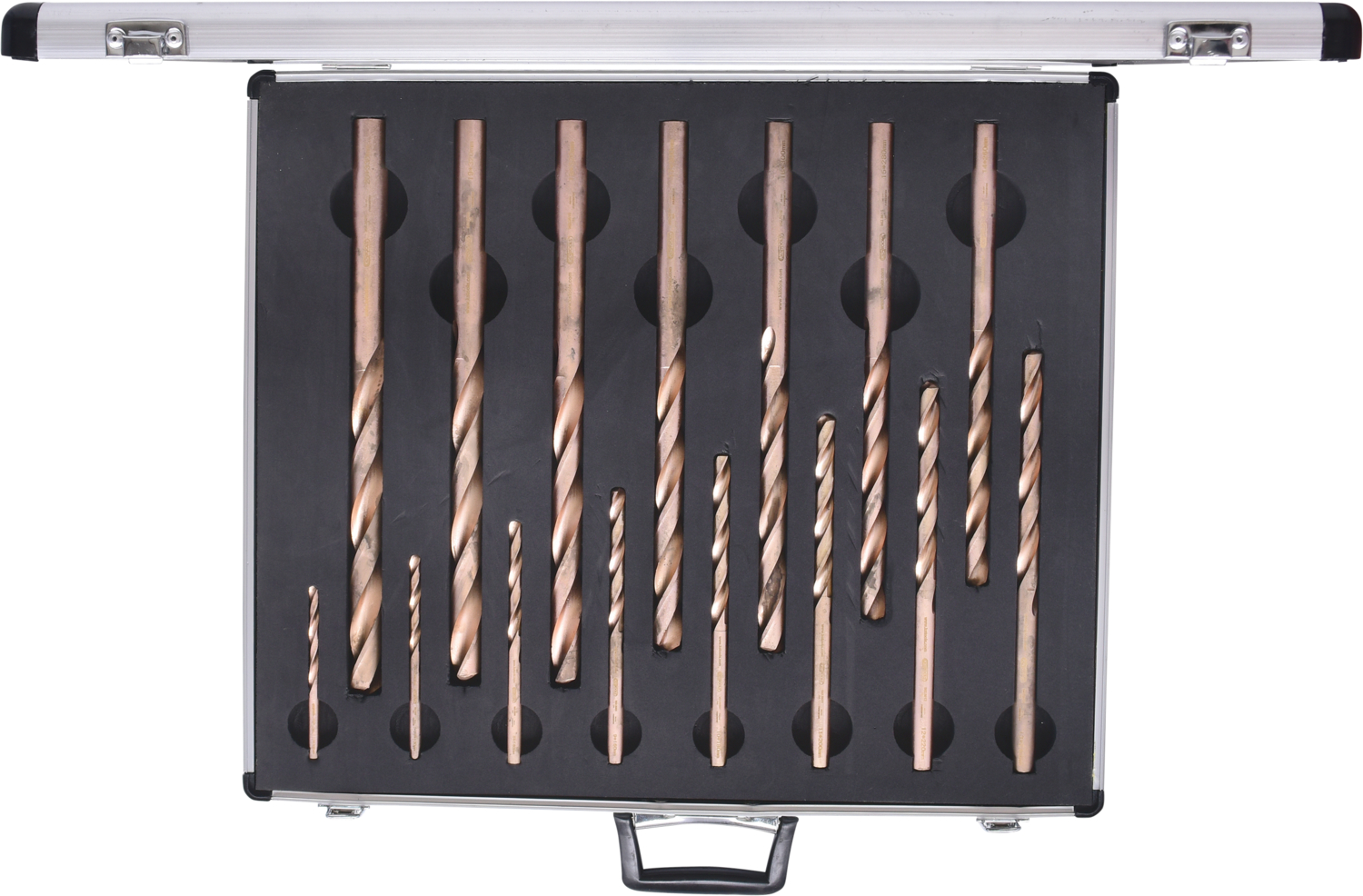 KS Tools BERYLLIUMplus Spiralbohrer-Satz 15-tlg