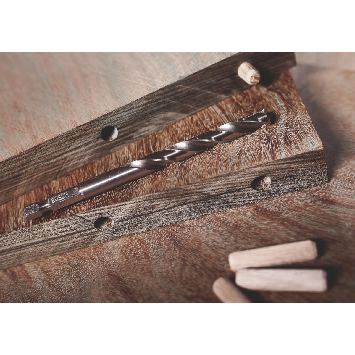 Bosch PRO Wood HSS-Holzspiralbohrer, 10x87x133 mm