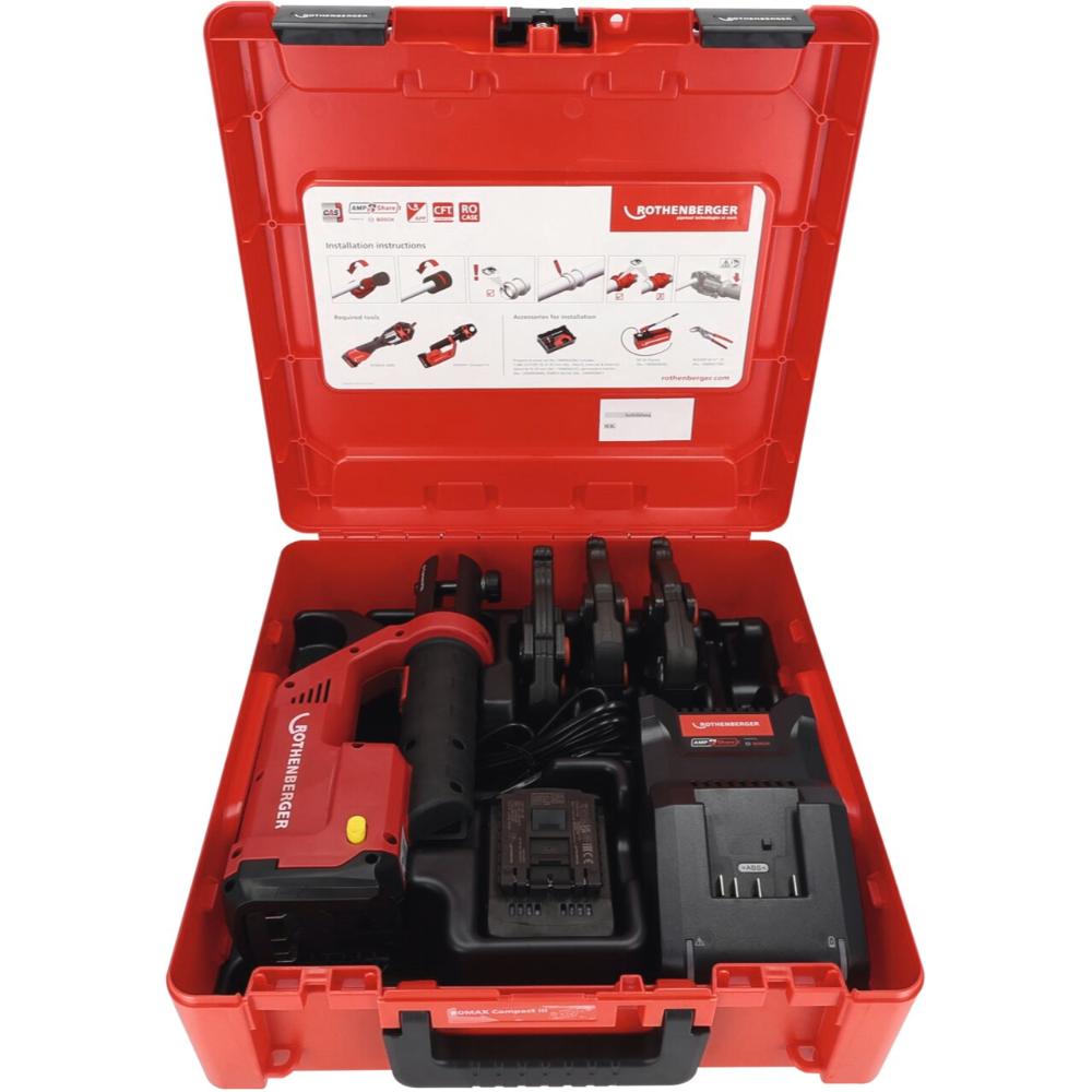 ROTHENBERGER ROMAX COMPACT III Set SV15-22-28, 2Ah, EU, AMPShare