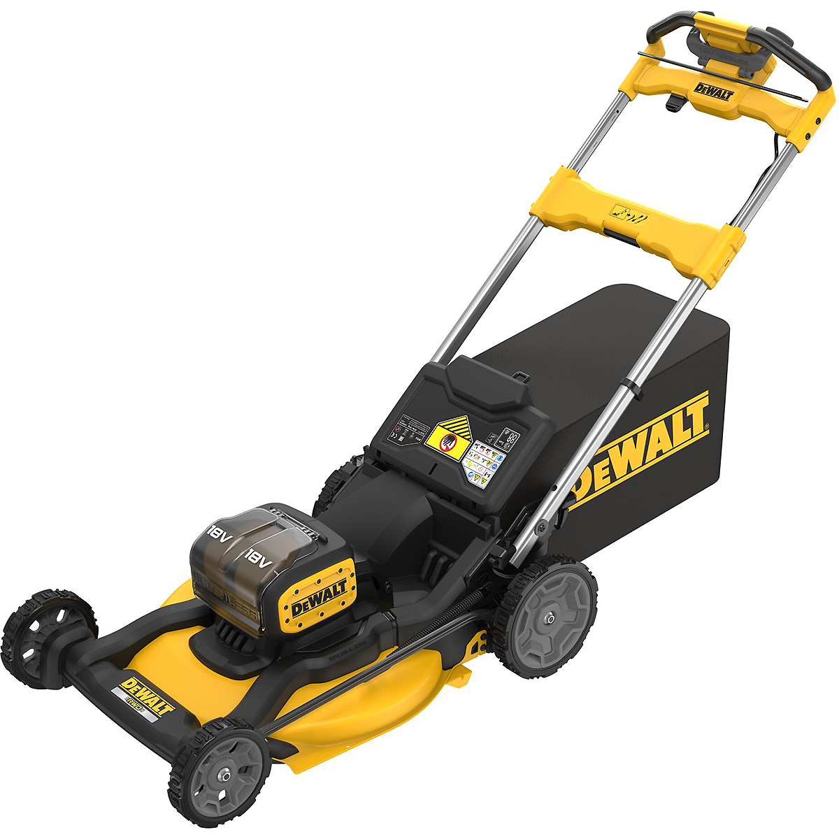 DEWALT Akku-Rasenmäher 2x18V 53cm Hinterradantrieb Basisversion