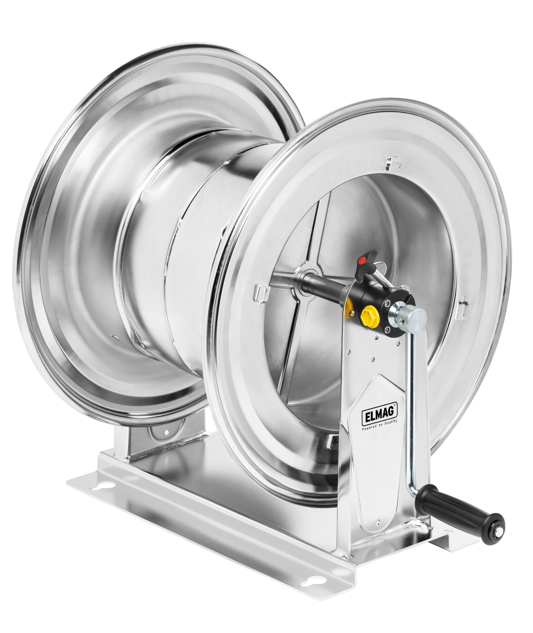 ELMAG Manueller Schlauchaufroller Edelstahl Serie 560, Luft und Wasser