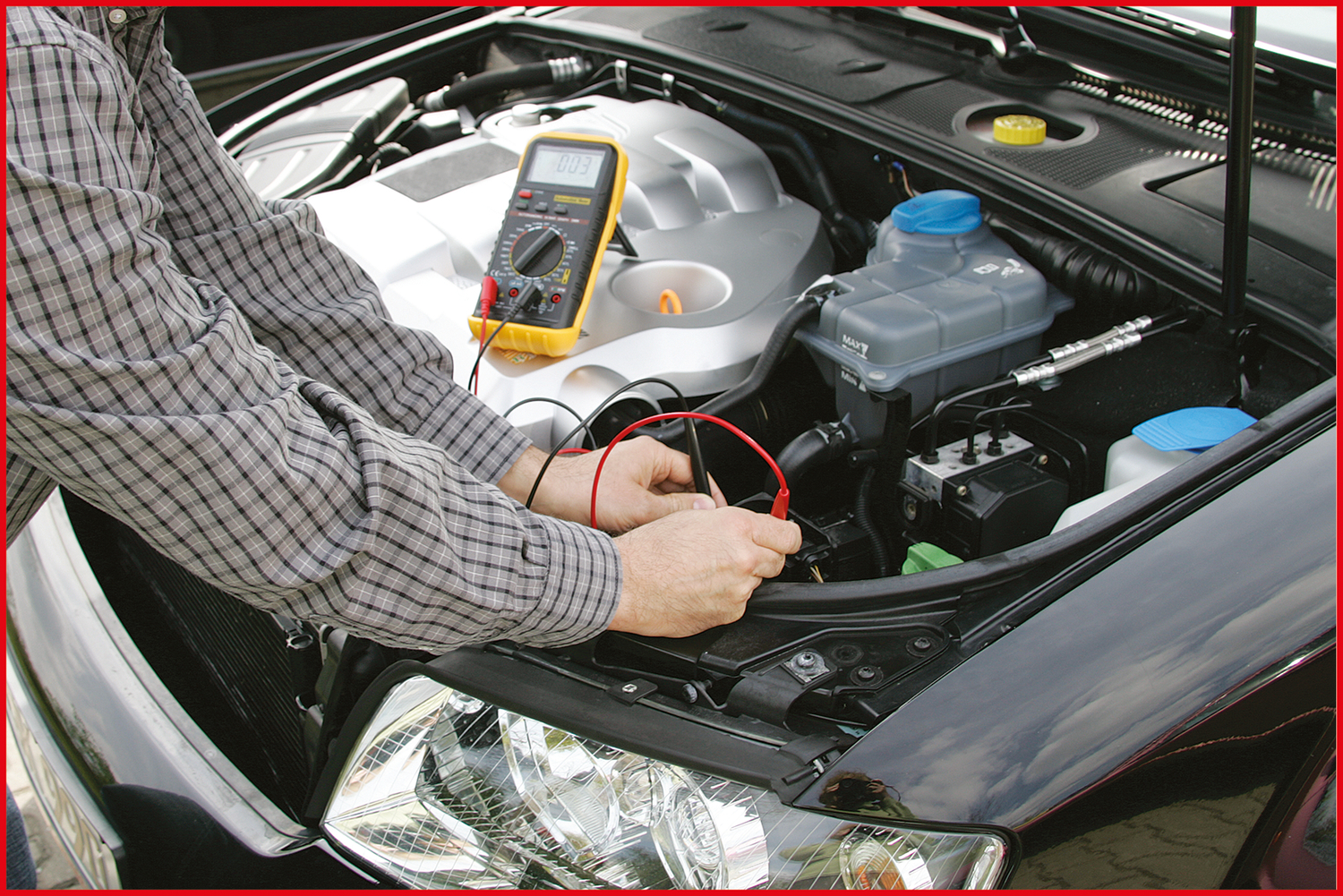 KS Tools KFZ Multimeter mit Induktionspinzette