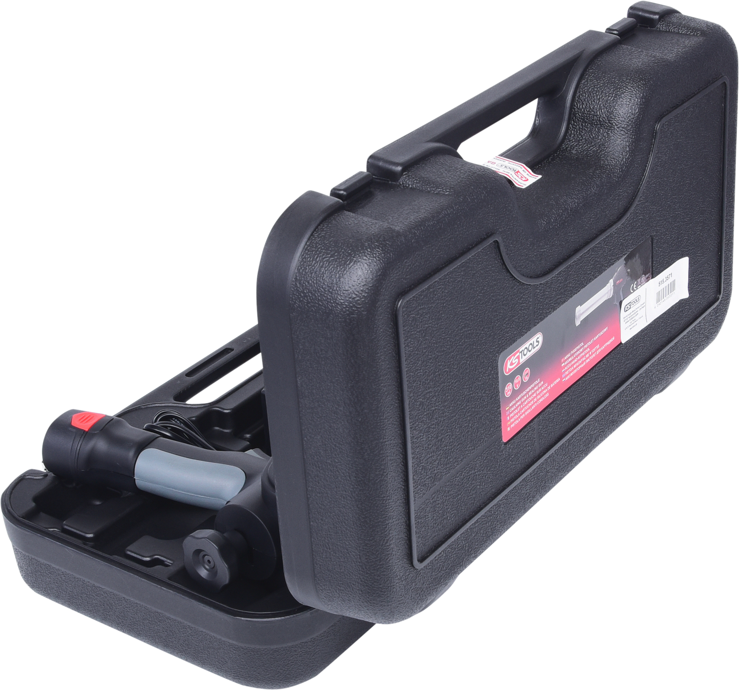 KS Tools Akku-Kartuschen-Pistole 310 ml mit 1 Akku und 1 Ladegerät