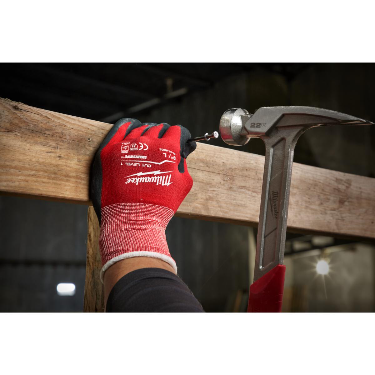 Milwaukee Schnittschutzhandschuhe Klasse 1/A