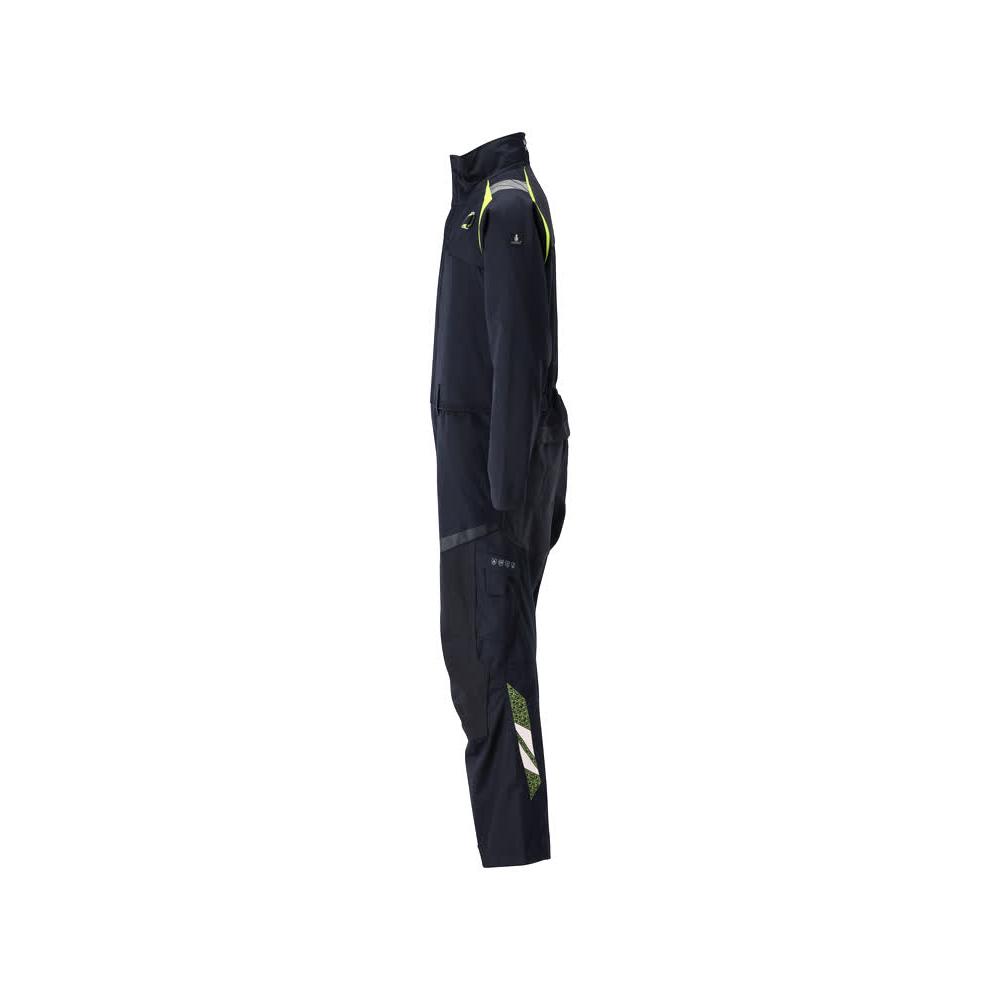MASCOT Overall mit Knietaschen ACCELERATE MULTISAFE|Farbe:Schwarzblau / Hi-vis Gelb
