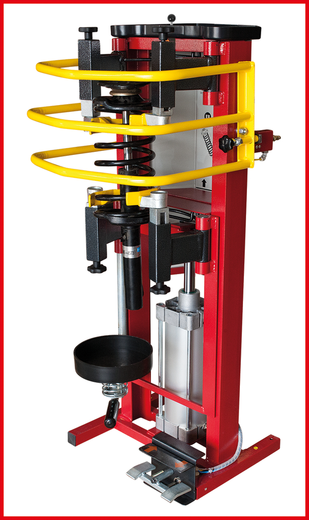 KS Tools Druckluft-Stand-Federspanner inkl. Adapterplatte