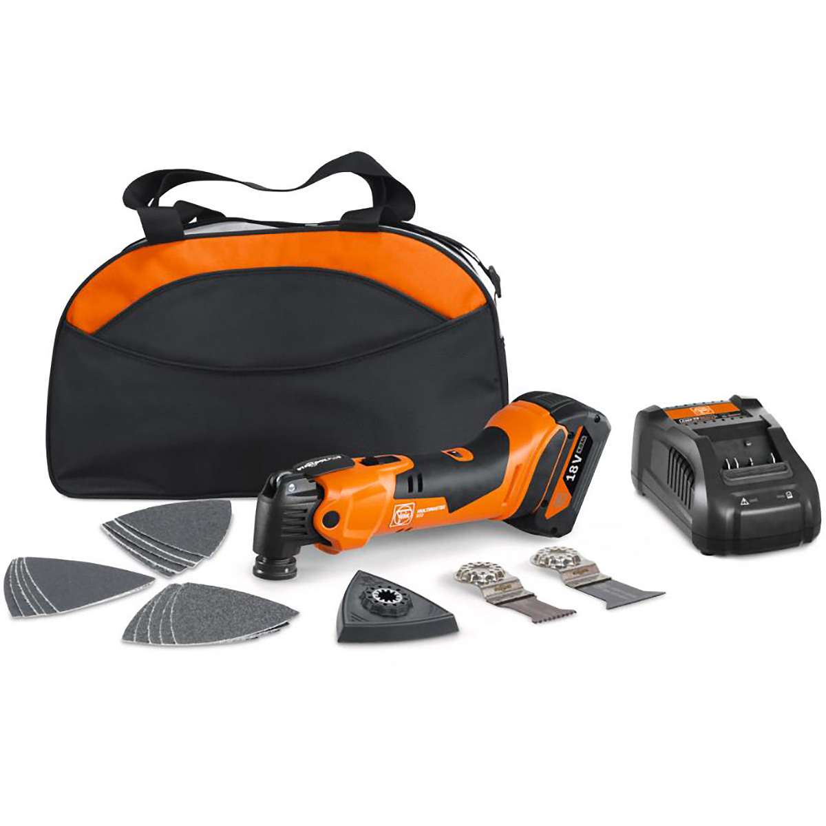 Fein Oszillierer - Akku MULTIMASTER AMM 500 PLUS 4 Ah in Nylon-Tasche
