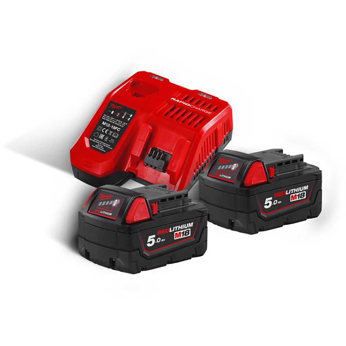 Milwaukee 18V Starterset Energie-Akku-Set M18 NRG-502