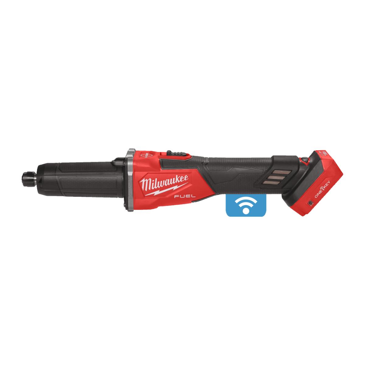 Milwaukee M18™ FUEL ONE-KEY™ Akku-Geradschleifer mit Drehzahlelektronik M18FDGROVB-0X
