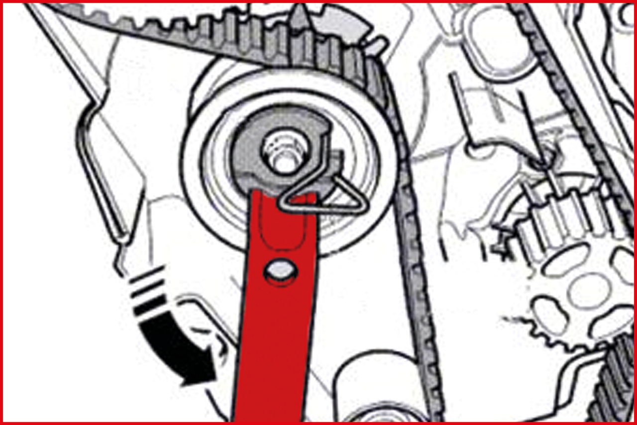 KS Tools Motoreinstell-Werkzeug-Satz für VAG, 23-tlg