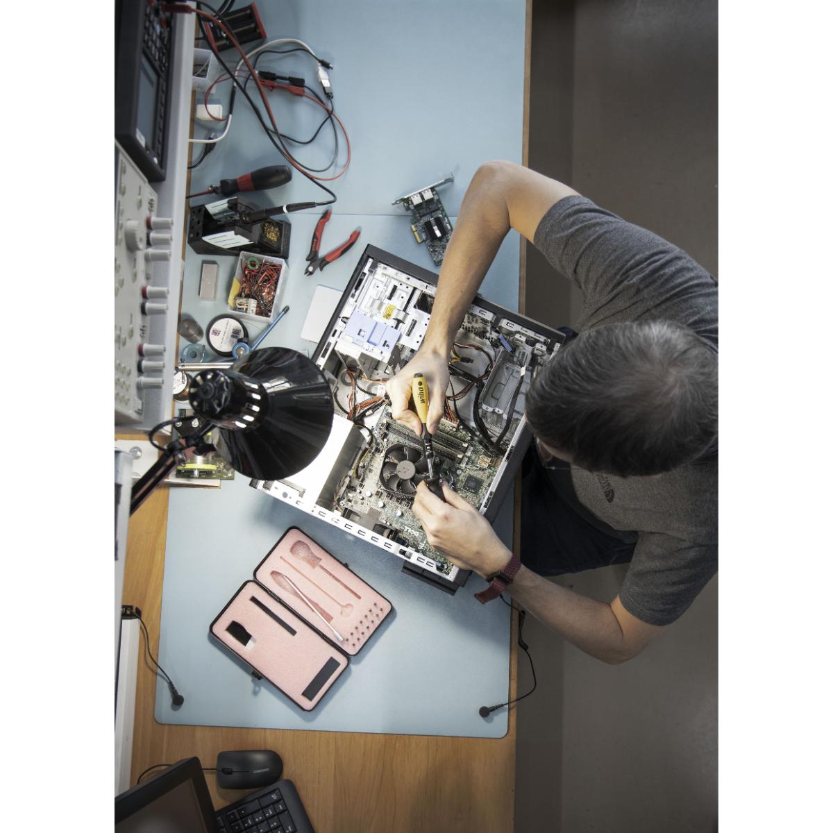 Wiha Drehmoment-Schraubendreher Set TorqueVario -S Micro ESD 0,1-0,6 Nm gemischt 18-teiliges Set variabel einstellbare Drehmomentbegrenzung mit Box