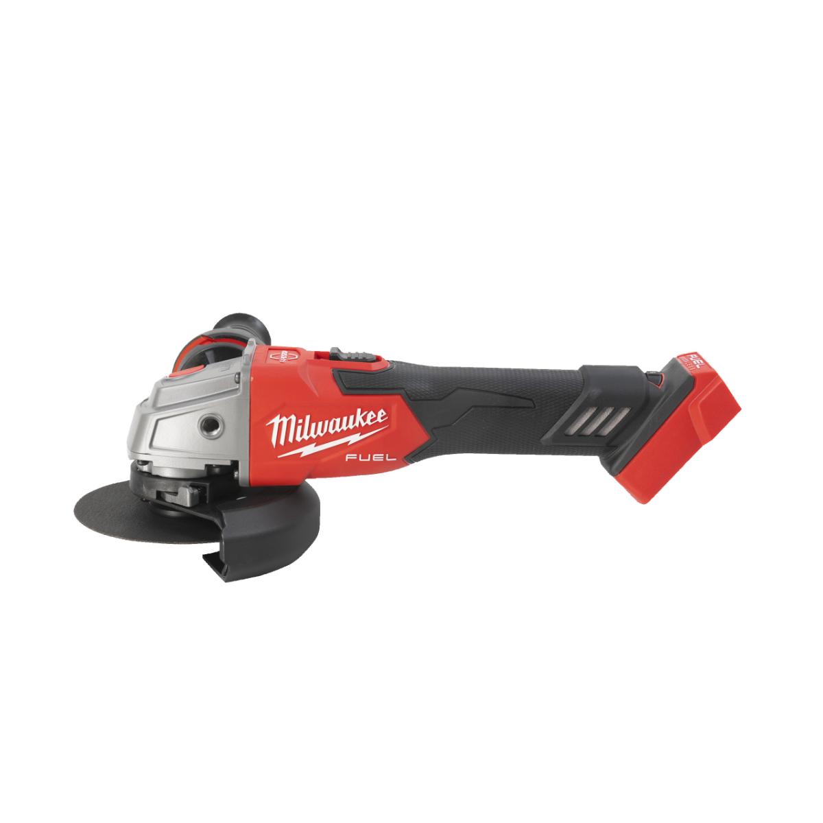 Milwaukee M18 FUEL 125mm Einstellbarer Akku-Winkelschleifer m. Bremse M18 FSAGV125XB-0X