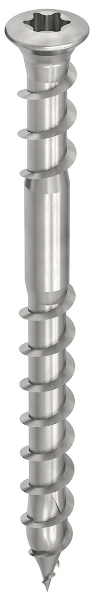 HECO TOPIX-plus Terrassenschraube 5 x 60mm A4 Linsenkopf UKG HECO Drive 200 St.